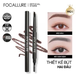 Thumbnail Bút kẻ lông mày FOCALLURE 3 màu sắc tùy chọn bền màu lâu trôi chống thấm nước 1g 1