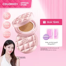 Thumbnail COLORKEY SPF50+ Cushion Chống Nắng Kẻ Ô Hồng, Mỏng Nhẹ Giữ Lớp Make-up Lâu Trôi, 11g 1