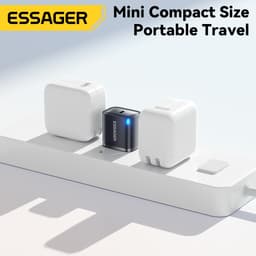 Thumbnail Essager PD 20W / 30W USB-C Bộ sạc nhanh Bộ chuyển đổi phích cắm tường 3A Loại C 3