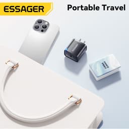 Thumbnail Essager PD 20W / 30W USB-C Bộ sạc nhanh Bộ chuyển đổi phích cắm tường 3A Loại C 4