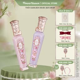 Thumbnail Son bóng phát sáng FLOWER KNOWS Strawberry Rococo 3.5 ml lâu trôi 1