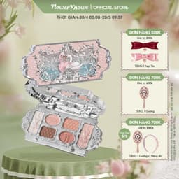 Thumbnail Flower knows Bảng Phấn Mắt swan ballet Sáu Màu Sắc Hiệu Ứng Mịn Màng Lâu Trôi 6.5g 1