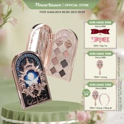 Thumbnail Bảng phấn mắt Flower Knows hình thiên thần nhỏ phối hoa xinh xắn 10.5g 1