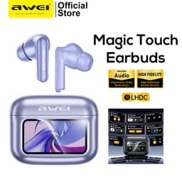 Thumbnail Tai nghe Bluetooth Awei T56 chống ồn ANC+ENC màn hình cảm ứng thông minh có Mic HD chính hãng 1