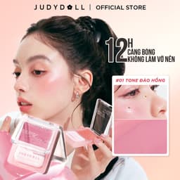 Thumbnail Má Hồng Kem JUDYDOLL Căng Bóng Lâu Trôi Mềm Mịn Chuẩn Màu Tự Nhiên Tạo Hiệu Ứng 3D Gloss 1