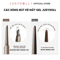 Thumbnail Chì kẻ mắt JUDYDOLL 0.06g Dạng Gel Siêu Mảnh Lâu Trôi Mềm Mịn Chống Thấm Nước Không Nhòe Màu Bút Chì Mảnh Mai 2