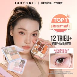 Thumbnail Phấn Mắt 7 Màu JUDYDOLL 8.5g Đa Năng Hiệu Ứng Nhũ Siêu Lấp Lánh Mịn Lì Dễ Tán Bền Màu Lên Màu Chuẩn 1