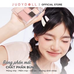 Thumbnail Phấn Mắt 7 Màu JUDYDOLL 8.5g Đa Năng Hiệu Ứng Nhũ Siêu Lấp Lánh Mịn Lì Dễ Tán Bền Màu Lên Màu Chuẩn 4