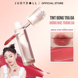 Thumbnail Son Tint Bóng JUDYDOLL Trà Đá 1.8g Căng Bóng Mọng Nước Ẩm Mượt Môi Siêu Lì Bền Màu Tạo Hiệu Ứng Tráng Gương 1