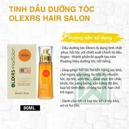Thumbnail Tinh dầu dưỡng tóc phục hồi ngừa trẻ ngọn Olexrs Hair Salon 80ml 3