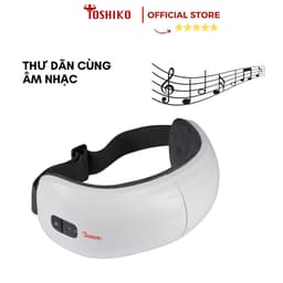 Thumbnail Máy massage mắt thông minh bluetooth TOSHIKO công nghệ nhiệt hồng ngoại giúp xoa dịu mỏi mắt hỗ trợ tan quầng thâm mắt 2