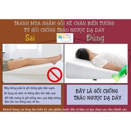 Thumbnail TEM CHÍNH HÃNG Gối Kê Chân Chống Giãn Tĩnh Mạch Chuyên Dụng Yorokobi KT 25&28CM - Đánh Giá Thật, Lượt Mua Thật 3