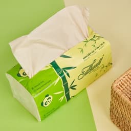 Thumbnail Khăn giấy ăn gấu trúc Silkwell 160 tờ 3 lớp siêu dai không tẩy trắng hàng chính hãng 3