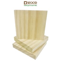 Thumbnail Tấm gỗ thông Dwood hình vuông đã xử lý 4 mặt-1 tấm 1
