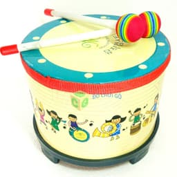 Thumbnail Đồ Chơi Gỗ S-Kids, Bộ Trống Gỗ Mặt Simili Cho Bé. 1