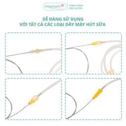 Thumbnail Dụng cụ vệ sinh dây hút máy hút sữa Maymom dài 100cm 4