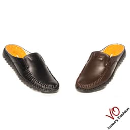 Thumbnail Giày sabo da bò trẻ trung VO LUXURY FASHION 14 2