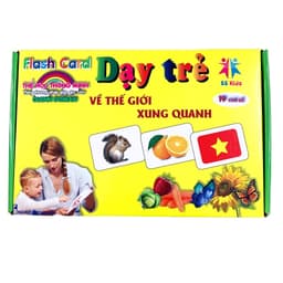 Thumbnail Bộ thẻ Flashcard song ngữ Việt Anh - Dạy trẻ về thế giới xung quanh 19 chủ đề (phương pháp Glenn Doman) (Việt Hà) 1