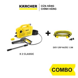 Thumbnail Combo Máy xịt rửa xe Karcher K2 Classic và dây cấp nước 1.5 m 1