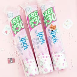 Thumbnail Bông tẩy trang ipek thỗ nhĩ kì, Skinlovers, Care4u 80/130/150/233 miếng 3