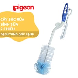 Thumbnail Cây Súc Rửa Bình Sữa Và Núm Vú Pigeon - Tay Xoay Hai chiều/Một chiều 3