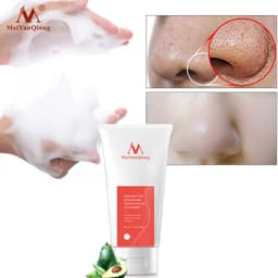 Thumbnail MeiYanQiong Sữa rửa mặt chiết xuất từ bơ hạt mỡ se khít lỗ chân lông dưỡng trắng da Kiềm Dầu thảo dược Sáng Cleanser Sâu Kiềm Dầu Cho Da Mụn Deep Cleansing Foam 60g 3