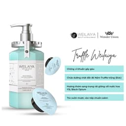 Thumbnail Dầu gội đầu thảo dược Weilaiya chiết xuất nấm Truffle giúp chống lão hóa da đầu và mượt tóc cho tóc hư tổn 450ml 4