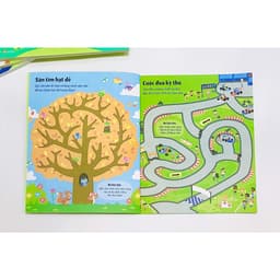 Thumbnail Sách - Combo Mê cung phát triển tư duy tập 1,2,3,4, du hành vũ trụ, khám phá thế giới - Vizibook 2