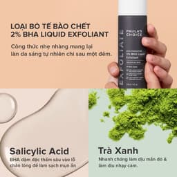 Thumbnail Dung dịch loại bỏ tế bào chết Paula's Choice 2% BHA Liquid Exfoliant 30ml/ 118 ml 3