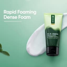 Thumbnail Sữa rửa mặt INOHERB từ trà hỗ trợ giảm mụn kiềm dầu cho nam 100g 4