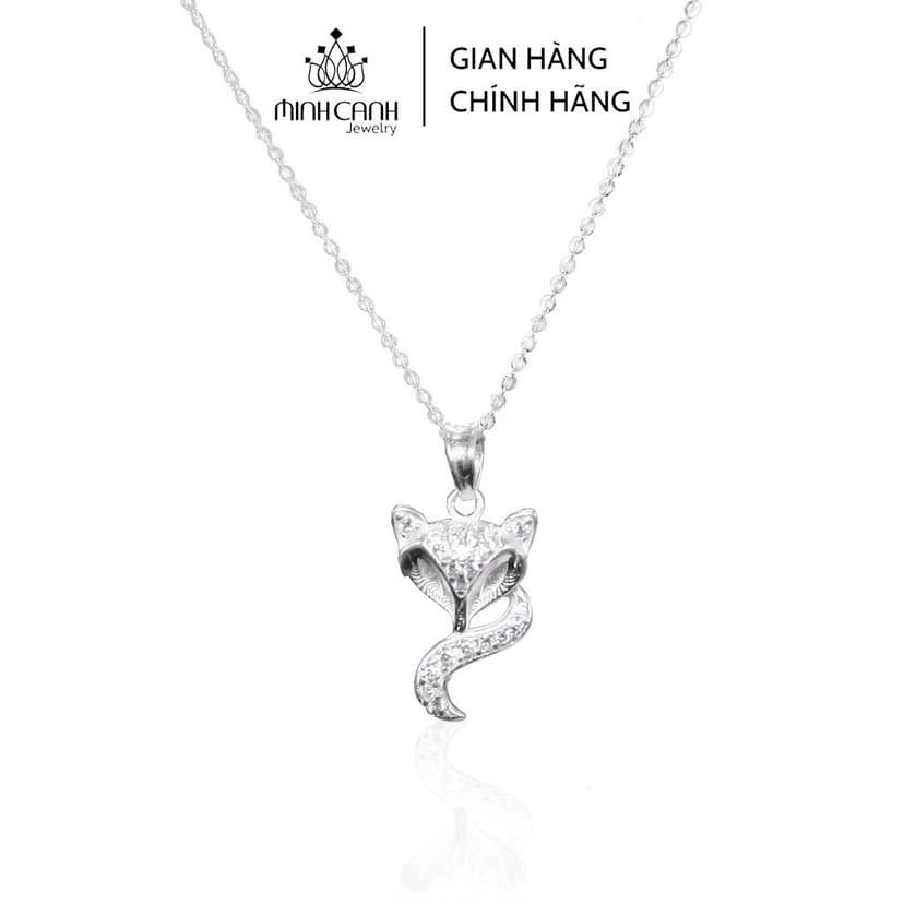 Ảnh Dây Chuyền Bạc Nữ Hồ Ly Phong Thùy - Minh Canh Jewelry 1