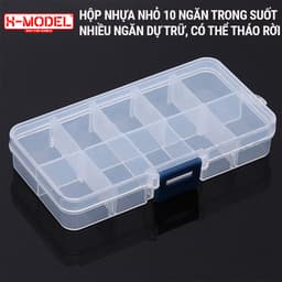 Thumbnail Hộp đựng linh kiện cho Gundam có thể tháo rời để tăng không gian sử dụng cho các part lớn XMODEL 1
