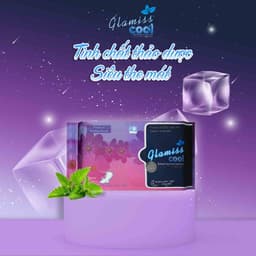 Thumbnail Combo 3 gói băng vệ sinh thảo dược Glamiss Cool ban đêm 33.5 cm 1