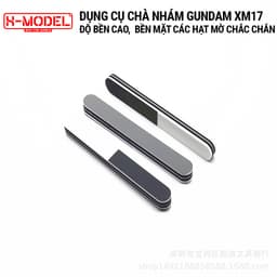 Thumbnail Dùng cụ hỗ trợ mô hình gundam Mài đánh bóng mô hình XM17 loại 3 mặt chuyên dụng X- MODEL 2