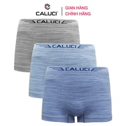 Thumbnail Combo 3 quần lót nam Boxer CALUCI CBX12, sịp đùi sệt liền, mềm mịn, thân thiện với làn da 4