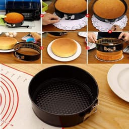 Thumbnail Khuôn làm bánh kim loại tròn WALFOS có thể tháo rời chống dính 3