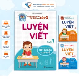 Thumbnail Sách - Luyện viết (Bộ 3 quyển lẻ) - Hành trang cho bé tự tin vào lớp 1 1
