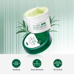 Thumbnail Kem cải thiện tình trạng mụn LAIKOU chiết xuất cây trà kiềm dầu giảm mụn trứng cá phục hồi da 20g 1
