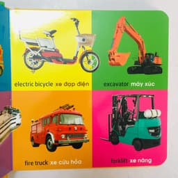 Thumbnail Sách – 101 First Words 101 Từ Đầu Tiên: Thực vật - Giao thông - Bảng chữ cái - Hình dạng màu sắc - Đồ dùng thân thiết 1