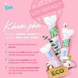 Thumbnail Bông Tẩy Trang Ipek Klasik 150 miếng Cotton Pads 4