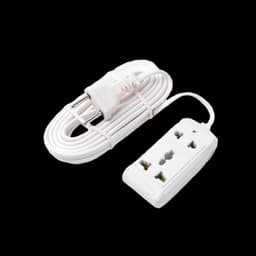 Thumbnail Ổ Cắm Điện - Taky, Liền Dây Nối Dài 2 m, Cắm 2 Lỗ 2 Chạc Và 3 Chạc, An Toàn, Tiện Dụng Trong Gia Đình, 8608 1