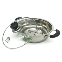 Thumbnail Nồi inox nấu lẩu quai nhựa chống nóng Hoàng Gia HG Mart Bảo hành 12 tháng 1