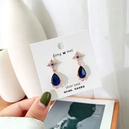 Thumbnail OIMG   Bông Tai Bạc 925 Kiểu Dáng Retro Dễ Thương Xinh Xắn 3