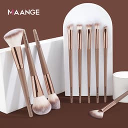Thumbnail Set 9 cọ trang điểm MAANGE tán phấn phủ má hồng phấn mắt tạo khối tiện lợi 2