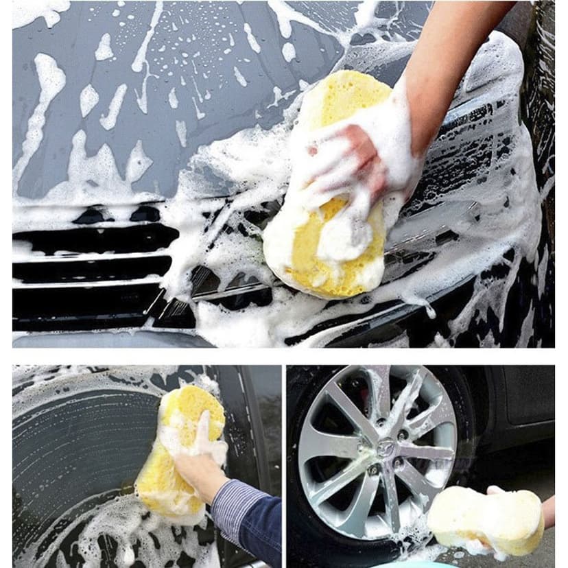 Ảnh Miếng mút bọt biển rửa xe 3M™ Car Wash Sponge bọt mịn, bền- cầm chắc tay 3