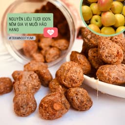 Thumbnail Ô mai mơ cay Trạm ngọt Yumi xí muội hoa quả khô ăn vặt trái cây thơm ngon 3