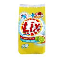 Thumbnail Bột giặt Lix Extra hương chanh 550gr EC055 thơm mát làm sạch mọi vết bẩn cứng đầu cho giặt tay và máy 1