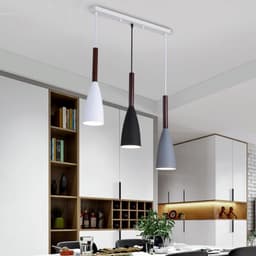 Thumbnail Đèn thả đui gỗ SuperVilighting, mã THADUIGO-D100,Sử dụng  bóng led đui E27,AC 220V Kích thước D100 xH300mm BH 24 tháng 4