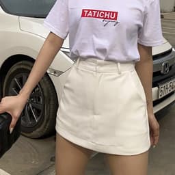 Thumbnail TATICHU - Váy quần chữ A trơn - Mini Aline Skort 4