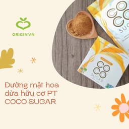 Thumbnail Đường mật hoa dừa hữu cơ PT COCO SUGAR 4g (1 hộp x 50 gói) 4